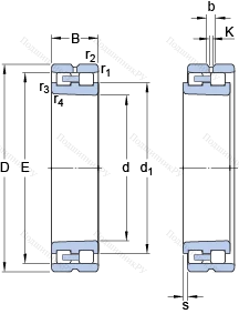 Подшипник NN 3034 K/SPW 33 в Нижнем Тагиле