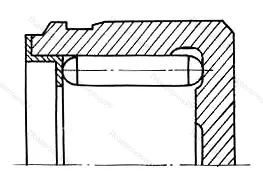 Модификация подшипника 704702АК2 размер 16,3x30x25