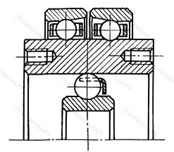 Модификация подшипника 4-390095К2 