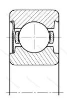 Подшипник 6203-ZP размер 17x40x12 от производителя  SKF Подшипник 6203-ZP размер 17x40x12 от производителя  SKF