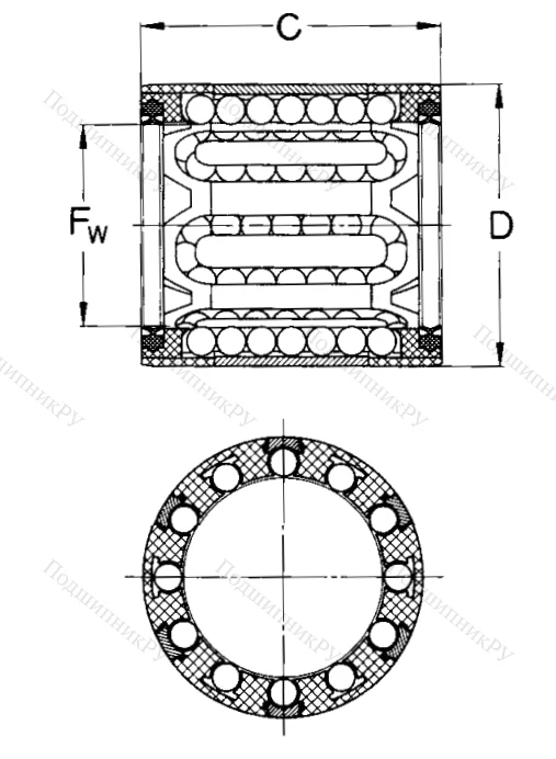 Подшипник LBBR 16-2LS в Нижнем Тагиле