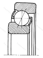 Модификация подшипника 326705К размер 25x62x20