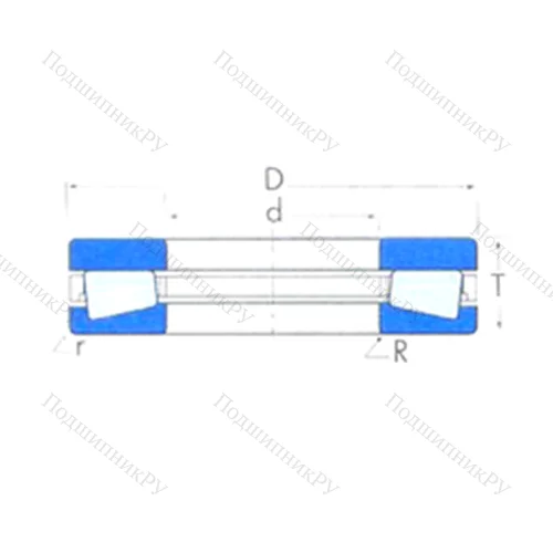 Подшипник роликовый упорный