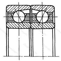 Модификация подшипника 366412Л размер 60x150x70