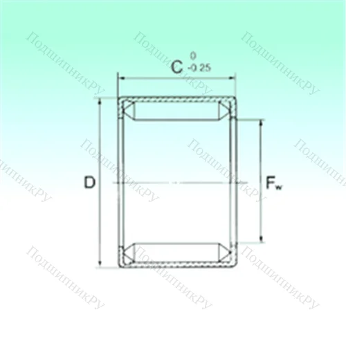 Подшипник игольчатый радиальный