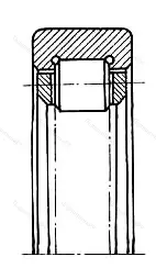Подшипник  292610 размер 65x110x40
