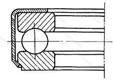 Модификация подшипника 108906К размер 30,1x66,93x19,46 от производителя  ГПЗ-23