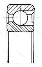 Модификация подшипника 270213А размер 65x120x23 от производителя  ГПЗ-14