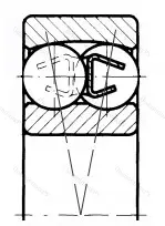 Подшипник  1510 (2210) размер 50x90x23