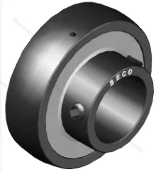 Высокотемпературный корпусной подшипник UC 205 BHTS ZZ 280° BECO в Нижнем Тагиле