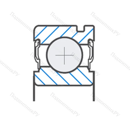 Подшипник шариковый радиальный DG 4092A 2RKBDNSH 23 от производителя  KOYO
