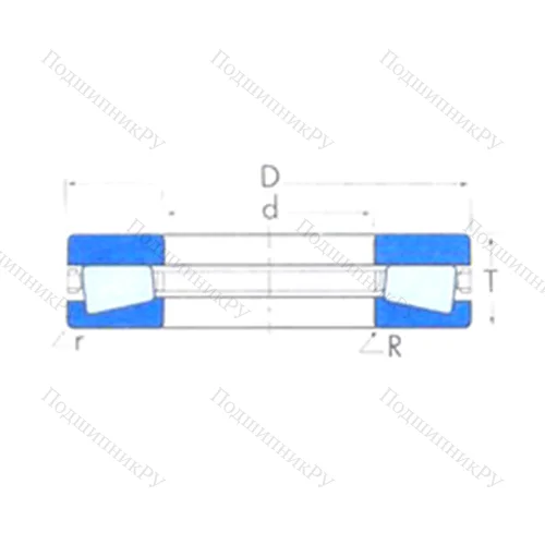 Подшипник роликовый упорный