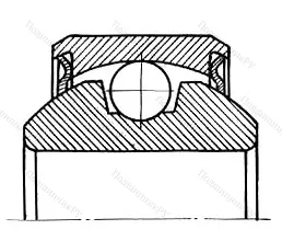 Модификация подшипника 981065ЮУ размер 5x20x7/8 от производителя  ГПЗ-3