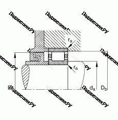 Подшипник N 210-E-TVP 2