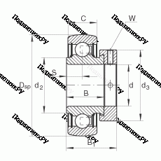 Подшипник RALE 20-NPP-B в Нижнем Тагиле