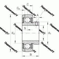 Подшипник GAY 17-NPP-B в Нижнем Тагиле