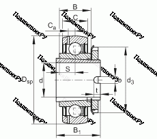 Подшипник GSH 35-2RSR-B в Нижнем Тагиле