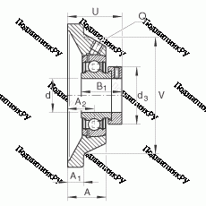 Подшипник PCJ 35-N в Нижнем Тагиле