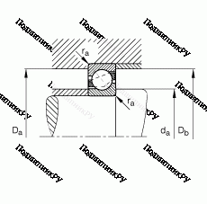 Подшипник 7210-B-JP в Нижнем Тагиле